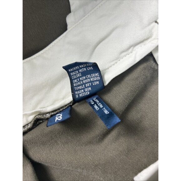 Polo By Ralph Lauren Prospect Pants Green Men’s Size 35 X 32 Classic Chino - Picture 11 of 11